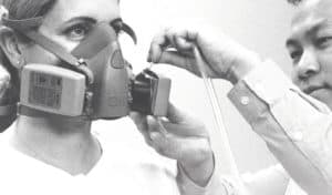Respirator mask fit testing with AccuFit™