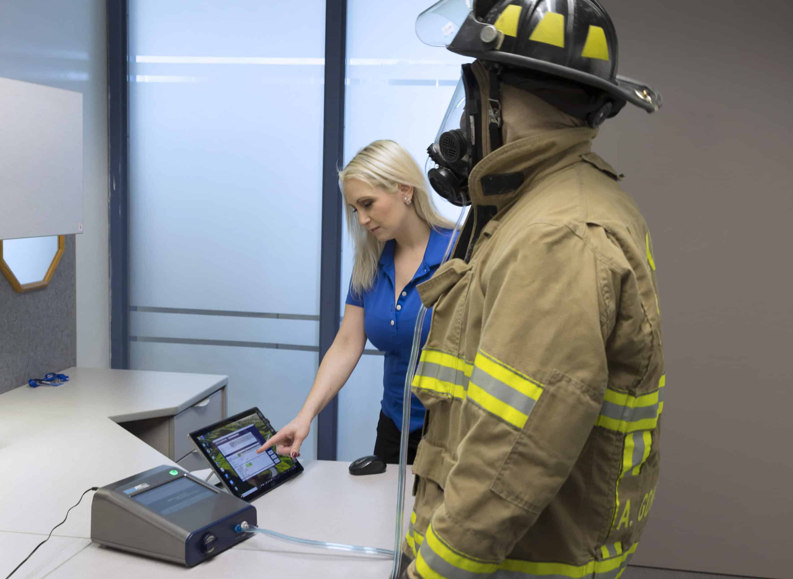 Quantitative Fit Test Equipment for Firefighters