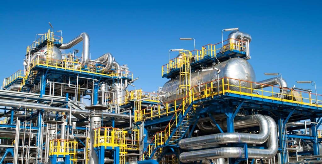 Gas and Oil Industry Plant