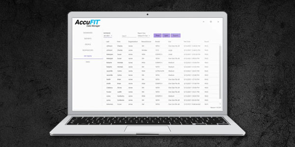 AccuFIT Respirator Fit Test Data Manager