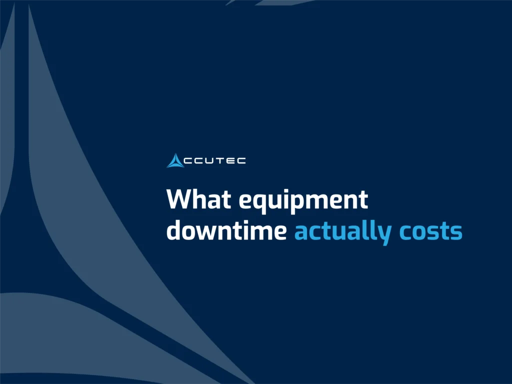 what equipment downtime actually costs